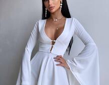 Ромпер з розкльошеними рукавами Ромпер з розкльошеними рукавами | PUSHKA SHOP