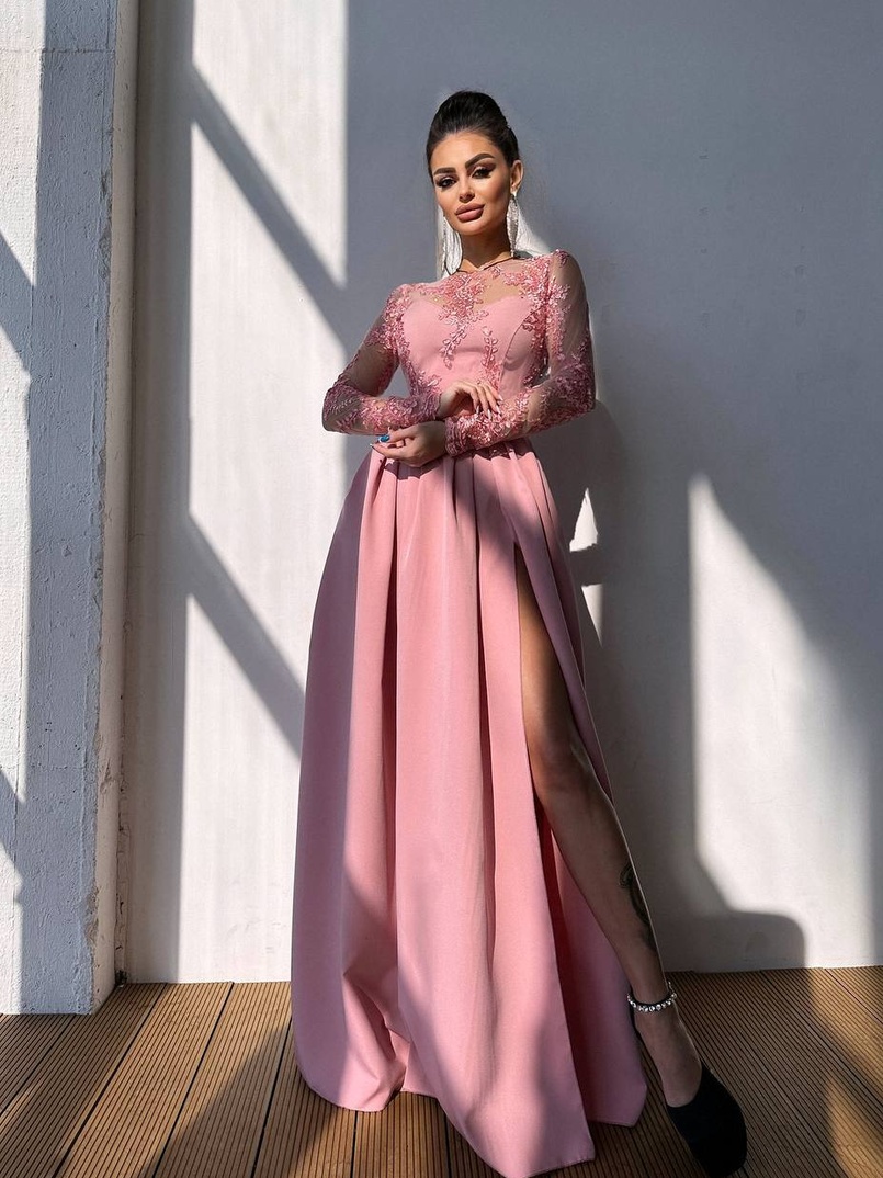 Сукня максі з мереживом Сукня максі з мереживом | PUSHKA SHOP