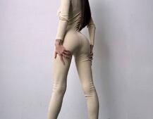 Облягаючий трикотажний комбінезон з елементами корсету Облягаючий трикотажний комбінезон з елементами корсету | PUSHKA SHOP