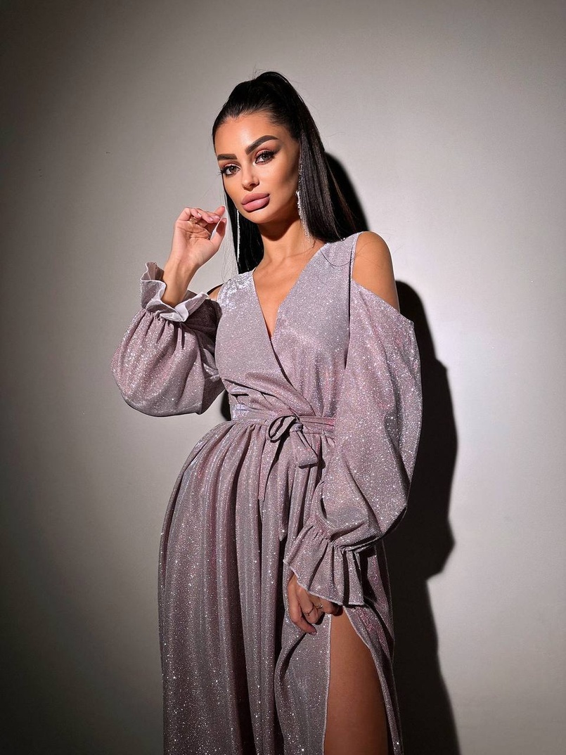 Сяюча сукня максі Сяюча сукня максі | PUSHKA SHOP