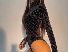 Боди с геометрическим принтом Боди с геометрическим принтом | PUSHKA SHOP