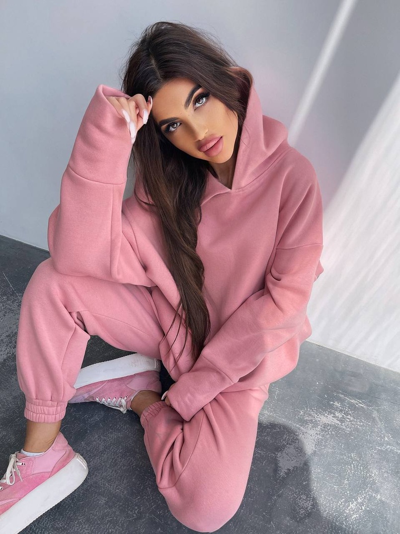 Тёплый комплект: худи + спортивные штаны  | PUSHKA SHOP