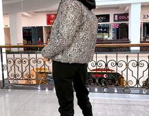 Рефлективный укорочённый зимний дутик Рефлективный укорочённый зимний дутик | PUSHKA SHOP