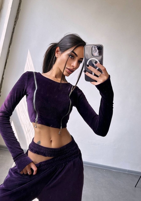 Велюровий комплект  | PUSHKA SHOP