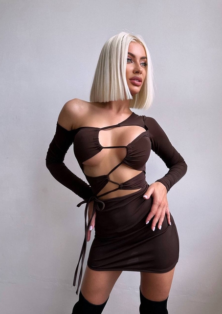 Спокуслива сукня міні  | PUSHKA SHOP