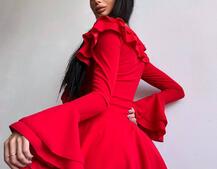 Сукня з з воланами на ґудзиках Сукня з з воланами на ґудзиках | PUSHKA SHOP