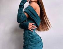 Оксамитова корсетна сукня міні, декорована стразами     Ручна робота  | PUSHKA SHOP