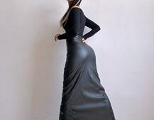 Комплект: топ + спідниця міді  | PUSHKA SHOP