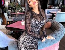 Блестящее платье макси по фигуре Блестящее платье макси по фигуре | PUSHKA SHOP