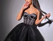 Комплект: корсет, декорований стразами  +  пишна фатинова спідниця Комплект: корсет, декорований стразами  +  пишна фатинова спідниця | PUSHKA SHOP