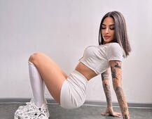 Комплект: топ на ґудзиках + велосипедки | PUSHKA SHOP