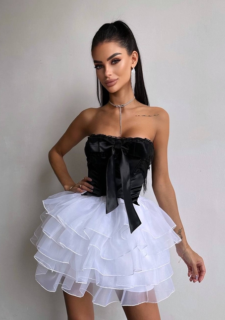 Комплект: корсет + пишна спідниця міні  | PUSHKA SHOP