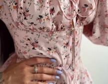 Квіткова сукня на ґудзиках з воланами Квіткова сукня на ґудзиках з воланами | PUSHKA SHOP