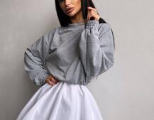 Комплект: спідниця + світшот | PUSHKA SHOP