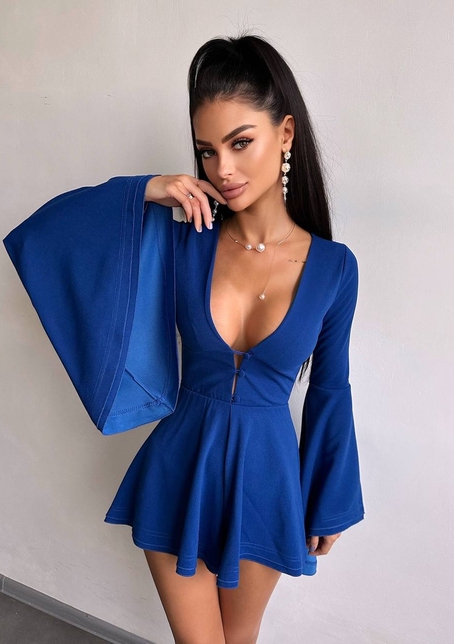 Ромпер з розкльошеними рукавами  | PUSHKA SHOP