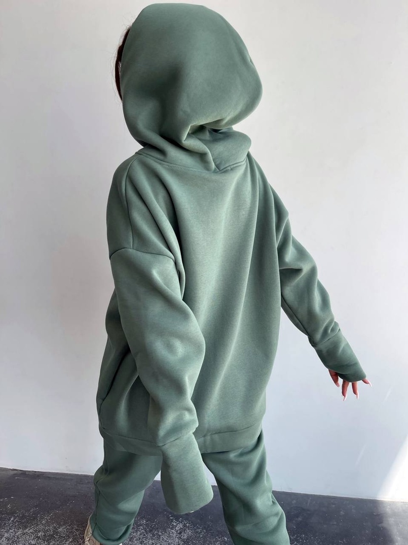 Тёплый комплект: худи + спортивные штаны  Тёплый комплект: худи + спортивные штаны  | PUSHKA SHOP