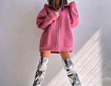 Трендове худі over size із сяючими стразами  Трендове худі over size із сяючими стразами  | PUSHKA SHOP