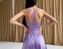 Платье-миди с корсетным верхом  | PUSHKA SHOP