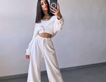 Велюровий комплект трійка  | PUSHKA SHOP