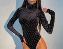 Боди с геометрическим принтом Боди с геометрическим принтом | PUSHKA SHOP