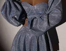 Сяюча корсетна сукня бюстьє з подвійною спідницею  | PUSHKA SHOP