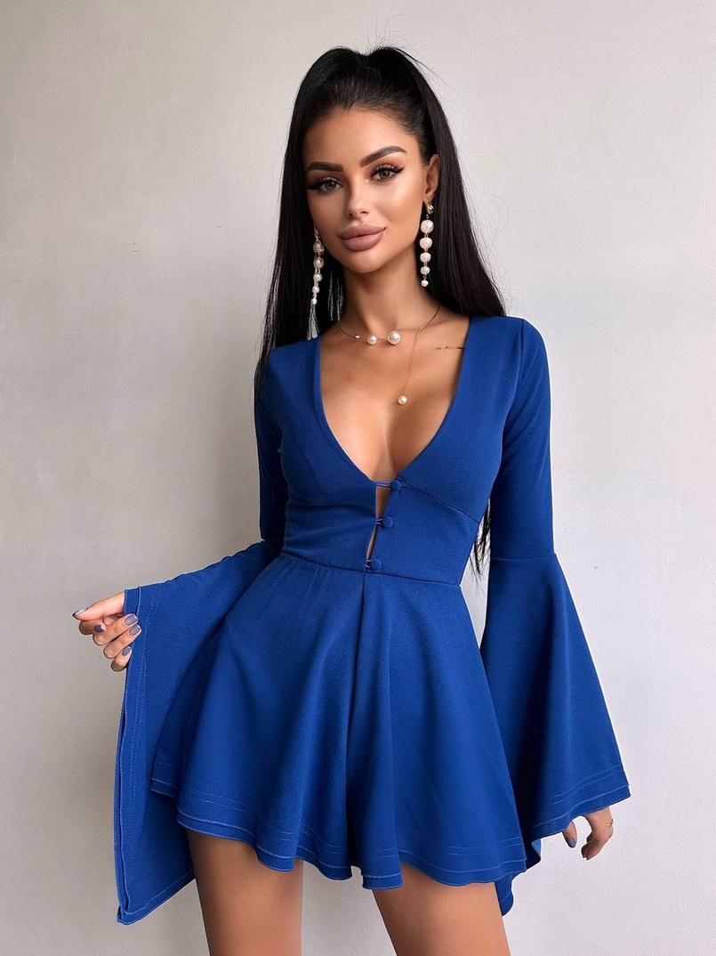 Ромпер з розкльошеними рукавами Ромпер з розкльошеними рукавами | PUSHKA SHOP