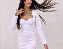 Сукня із чашечками з ефектом push up | PUSHKA SHOP