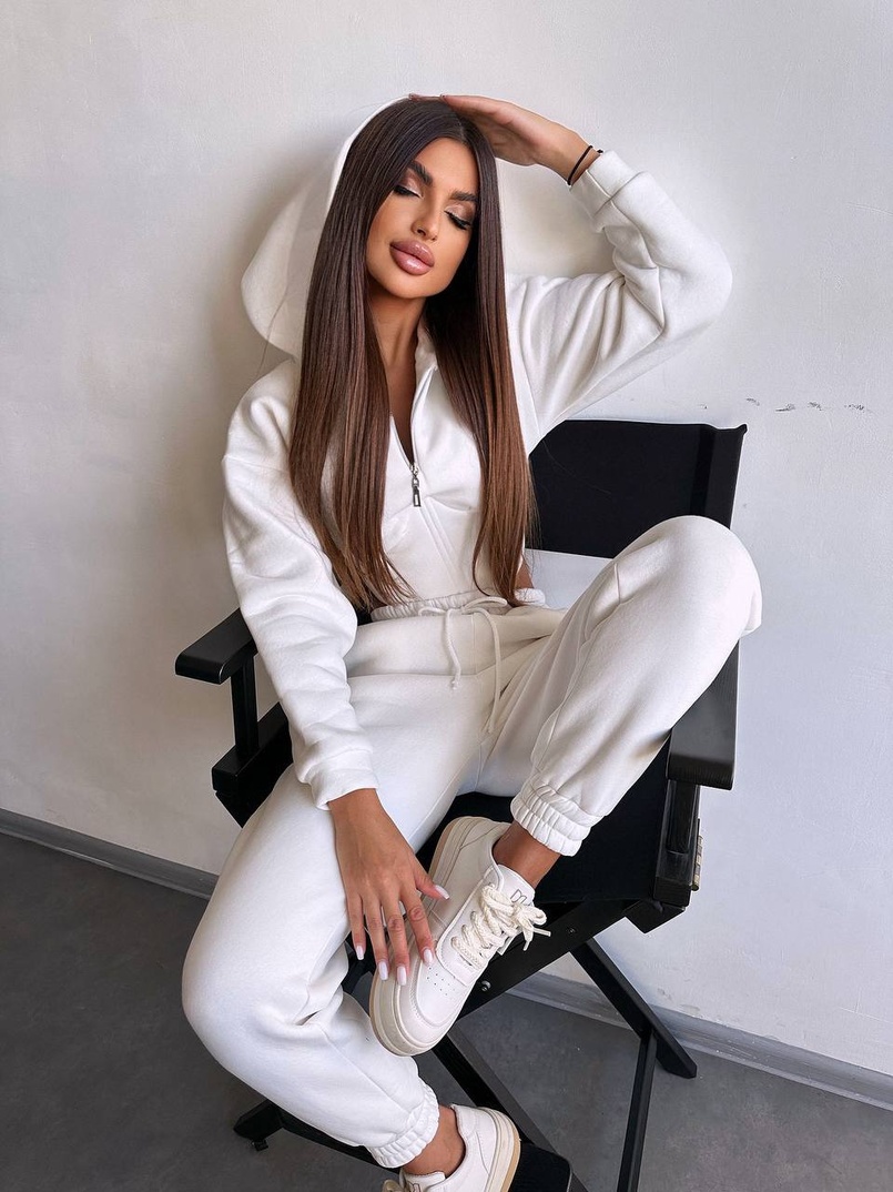 Комплект на флісі : худі з елементами корсету + штани Комплект на флісі : худі з елементами корсету + штани | PUSHKA SHOP