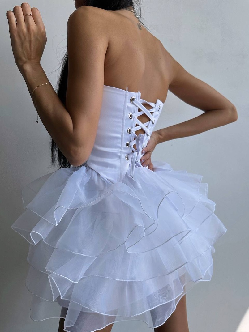 Комплект: корсет + пишна спідниця міні  | PUSHKA SHOP