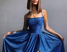 Сяюча сукня максі зі шнурівкою на спинці Сяюча сукня максі зі шнурівкою на спинці | PUSHKA SHOP