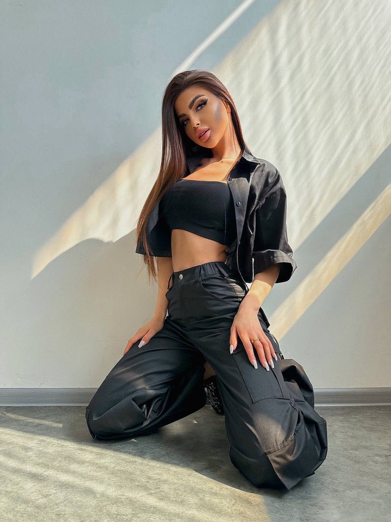 Комплект: сорочка та штани карго Комплект: сорочка та штани карго | PUSHKA SHOP