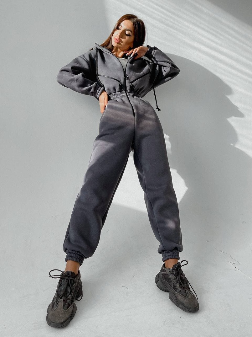 Тёплый комбинезон на молнии  Тёплый комбинезон на молнии  | PUSHKA SHOP