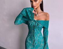 Мереживна сукня максі   Мереживна сукня максі   | PUSHKA SHOP