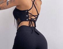 Трикотажный комплект: корсетный топ на косточках + леггинсы Трикотажный комплект: корсетный топ на косточках + леггинсы | PUSHKA SHOP