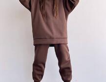 Тёплый комплект: худи + спортивные штаны Тёплый комплект: худи + спортивные штаны | PUSHKA SHOP