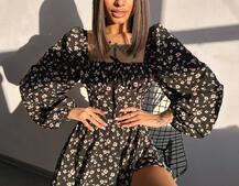 Улюблена сукня-міді зі шнурівкою на талії  Улюблена сукня-міді зі шнурівкою на талії  | PUSHKA SHOP