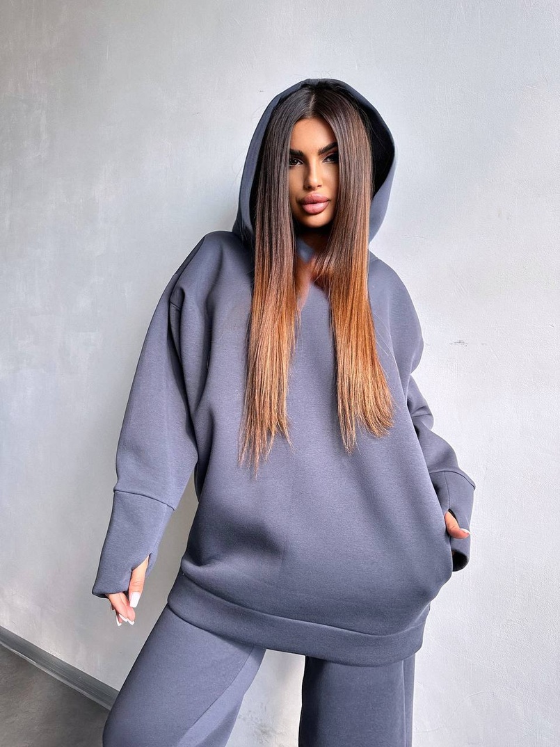 Теплий комплект: худі + спортивні штани | PUSHKA SHOP