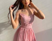 Платье-макси из сетки с блестками Платье-макси из сетки с блестками | PUSHKA SHOP