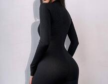 Облягаючий трикотажний комбінезон  Облягаючий трикотажний комбінезон  | PUSHKA SHOP