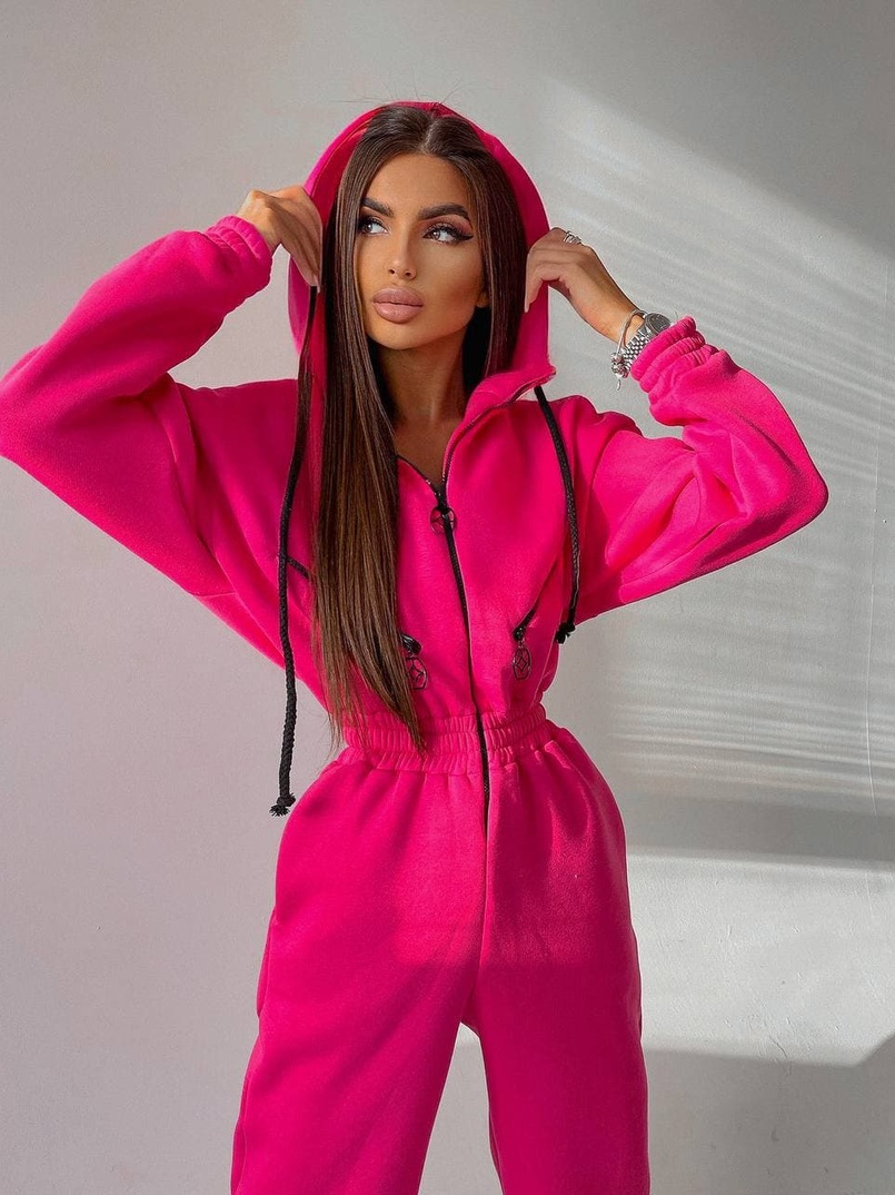 Тёплый комбинезон на молнии  Тёплый комбинезон на молнии  | PUSHKA SHOP