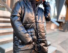 Тёплая куртка с капюшоном ❄️ | PUSHKA SHOP