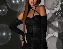 Сяюча корсетна сукня бюстьє Сяюча корсетна сукня бюстьє | PUSHKA SHOP