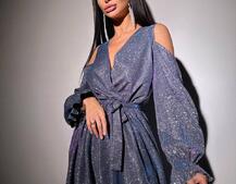 Сяюча сукня максі Сяюча сукня максі | PUSHKA SHOP