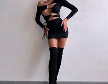 Спокуслива сукня міні  | PUSHKA SHOP