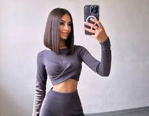 Комплект: топ + спідниця с розрізами Комплект: топ + спідниця с розрізами | PUSHKA SHOP