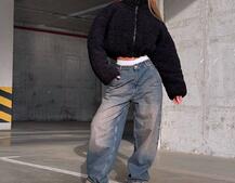 Курточка пуффер на блискавці | PUSHKA SHOP