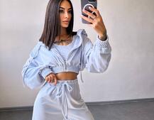 Велюровий комплект трійка  | PUSHKA SHOP