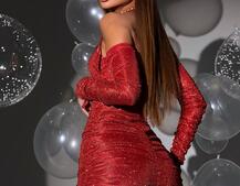 Сяюча корсетна сукня бюстьє Сяюча корсетна сукня бюстьє | PUSHKA SHOP