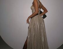 ✨Блискуча сукня максі з чашечками ✨ ✨Блискуча сукня максі з чашечками ✨ | PUSHKA SHOP