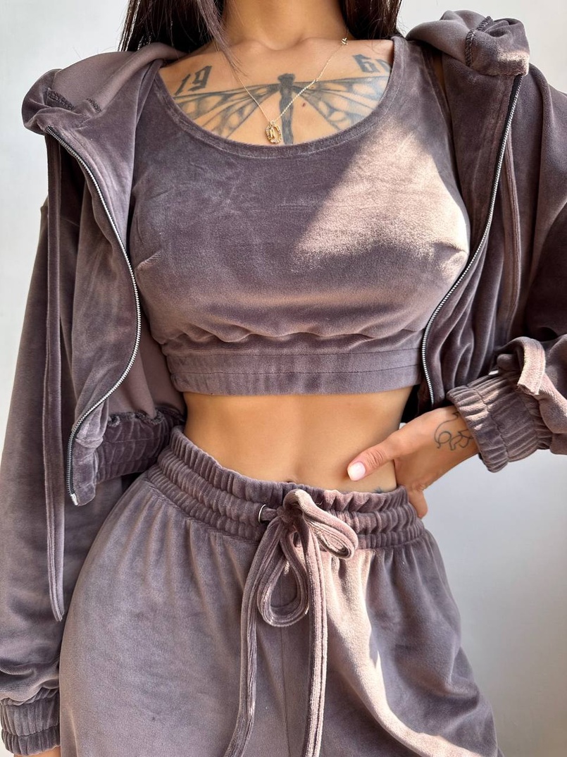 Велюровий комплект трійка Велюровий комплект трійка | PUSHKA SHOP